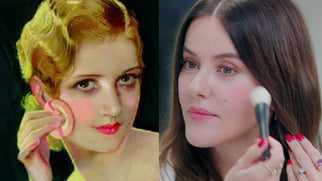 Three Eras of Blush #makeuphistory