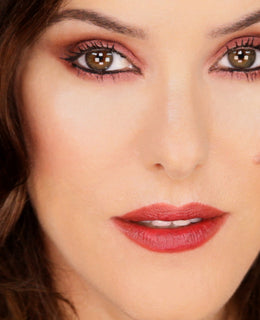 Opulent Burgundy and Berry Makeup look Using Organic, Natural Colour