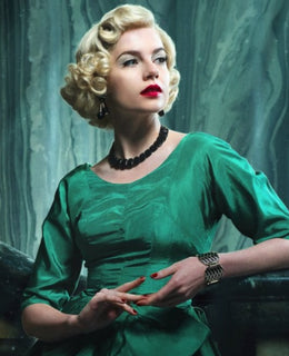 A Cruel Love: The Ruth Ellis Story - Kitten Lash, Kitten Flick, Foundation, Velvet Ribbon - Lucy Boynton