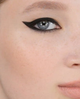 Bold Winged Eyeliner (also a great look for hooded eyes)
