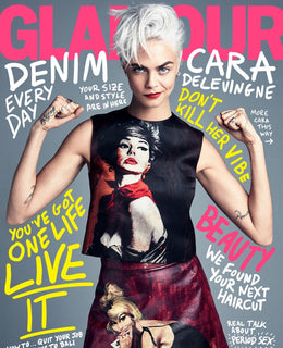 Glamour - Patrick Demarchelier - Cara Delevingne Glamour - Patrick Demarchelier - Cara Delevingne