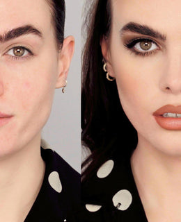 Late 80's / Early 90's Supermodel Inspired Look (matte browns!)