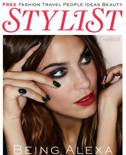 Stylist Magazine - David Oldham - Alexa Chung Stylist Magazine - David Oldham - Alexa Chung