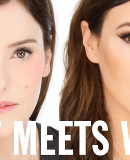 East Meets West - Makeup Trend Transformation Tutorial