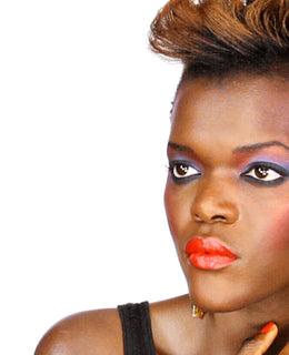 Retro 80's Make Up Look