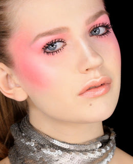 Sculpted Blush and Lash Overload - Editorial Trend Makeup Look
