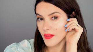 Insanely Saturated Watermelon Lip with a Subtle Glow Insanely Saturated Watermelon Lip with a Subtle Glow