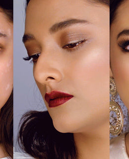 One bride, two makeup looks (plus vitiligo)! East meets West makeup tutorial