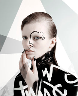 Draw the Line - Graffiti Graphic Looks for Vogue Draw the Line - Graffiti Graphic Looks for Vogue