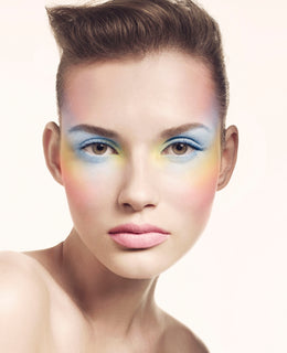 Make-up shoot for Vogue - Chalky Pastels Trend Make-up shoot for Vogue - Chalky Pastels Trend