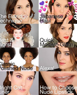 Some favourites from my makeup tutorials this year Some favourites from my makeup tutorials this year