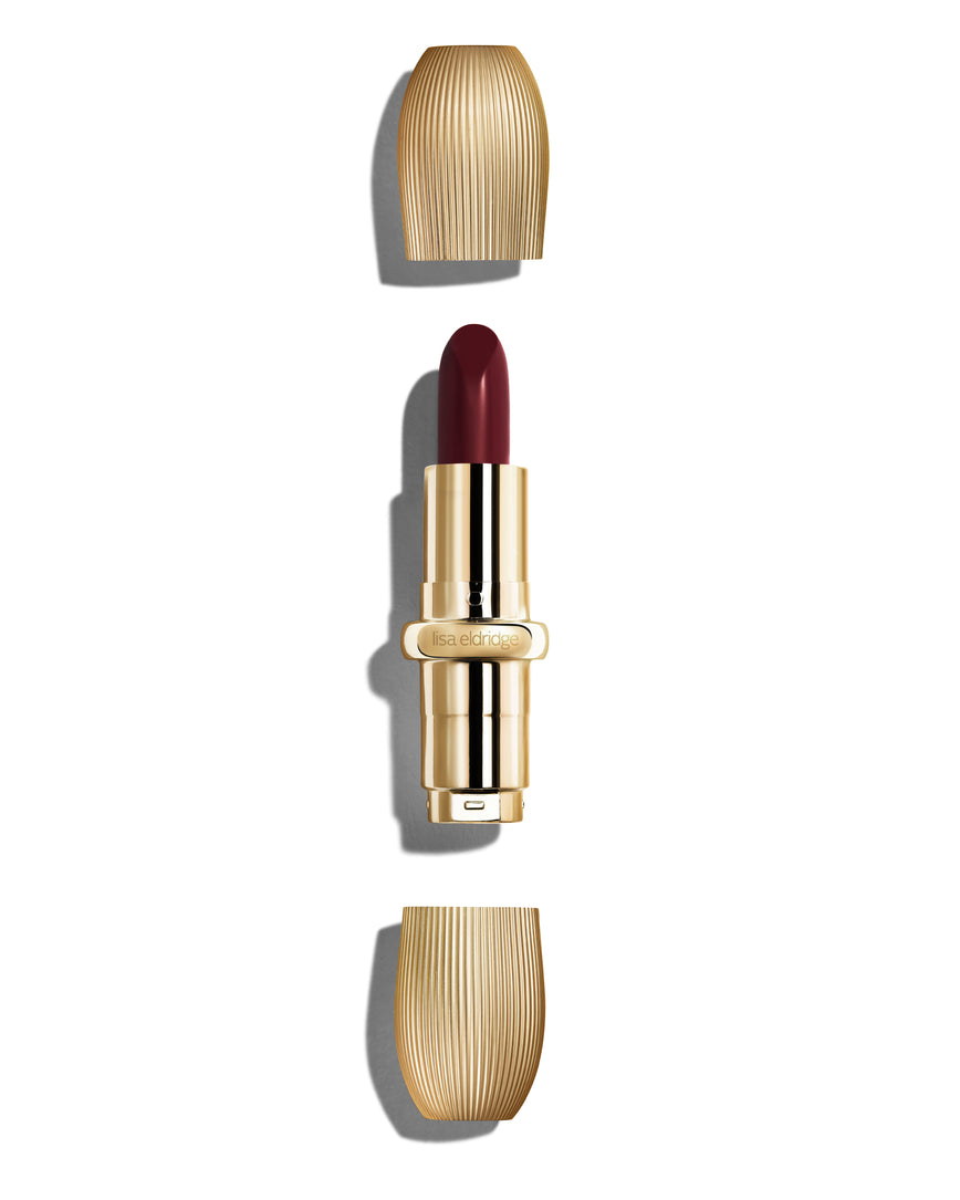 Bohemian Cherry Rouge Experience full mechanism image, with vintage-styled refill and full casing and bullet 