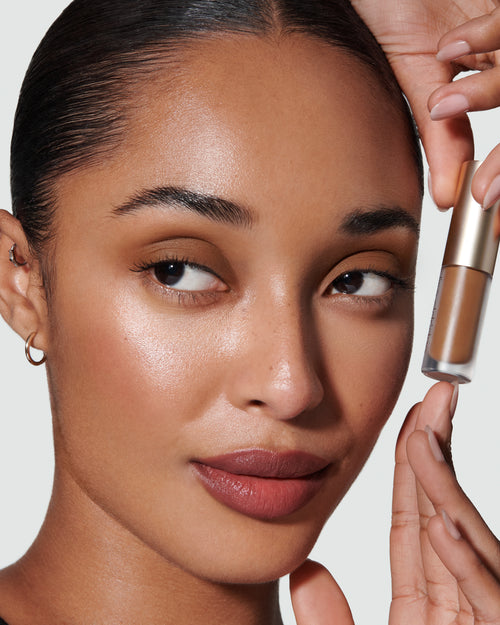 Image showing Gaia (Liquid Silk Liquid Eyeshadow) on model