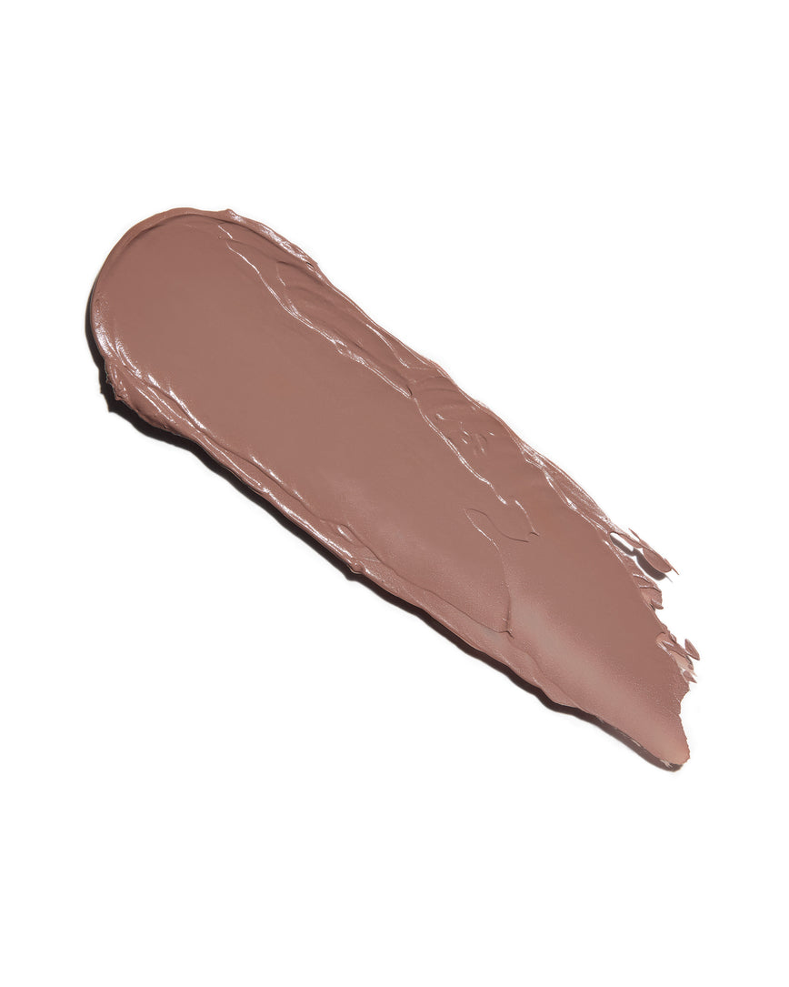 Swatch of cool mauve Ione on white background