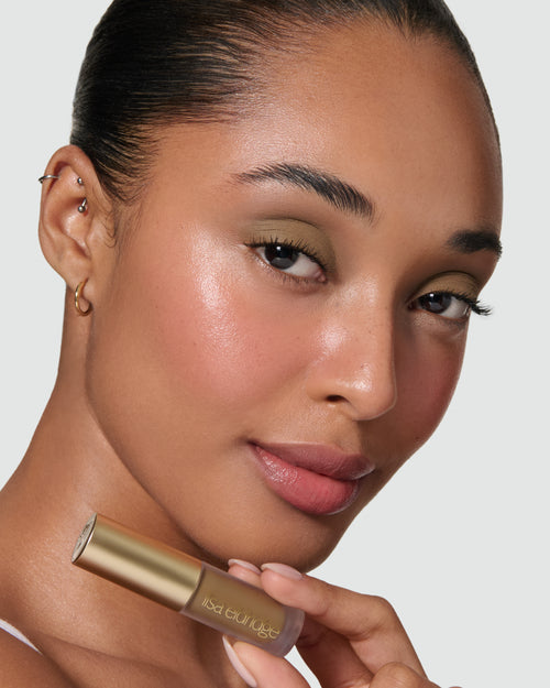 Image showing Mimi (Liquid Silk Liquid Eyeshadow) on model