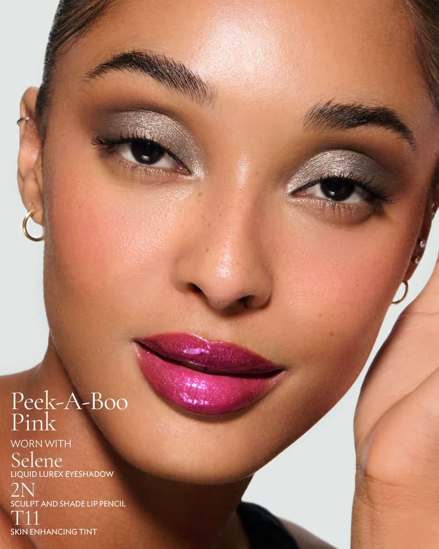 Peek-A-Boo Pink (Gloss Embrace Sequin Lip Gloss)