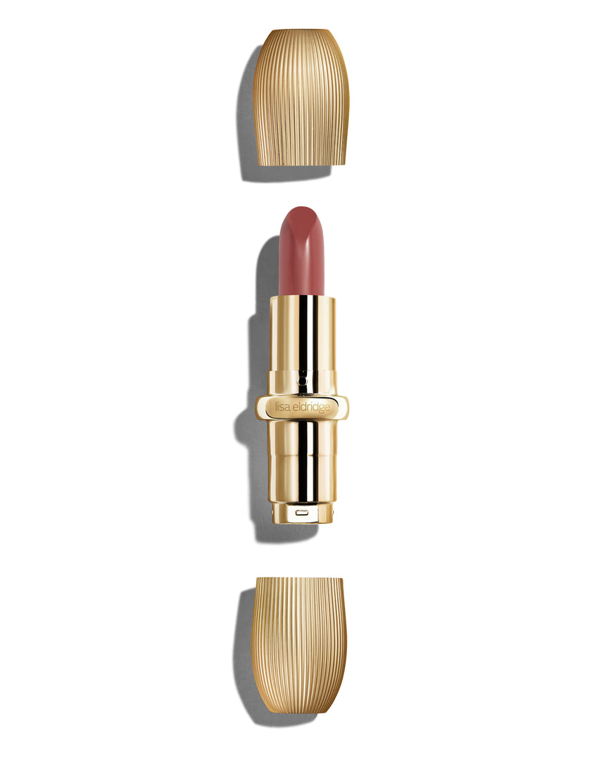 Medici Rouge Experience full mechanism image, with vintage-styled refill and full casing and bullet 