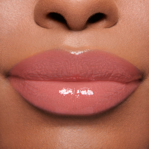 Image showing Petal (Gloss Embrace Lip Gloss) on model