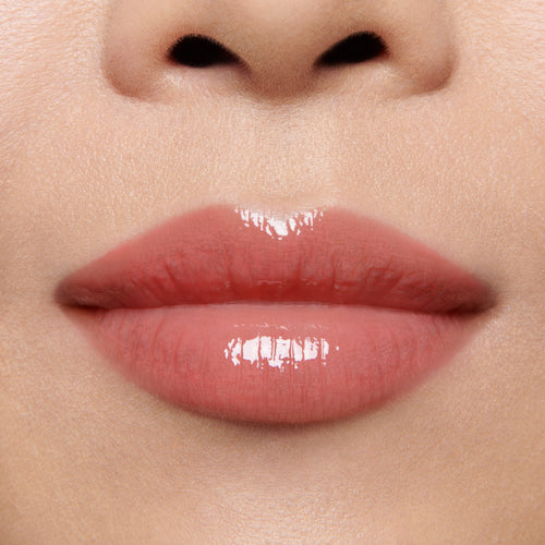 Image showing Petal (Gloss Embrace Lip Gloss) on model
