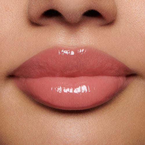Image showing Petal (Gloss Embrace Lip Gloss) on model