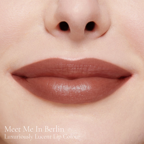 Image showing Meet Me In Berlin (Luxuriously Lucent Lip Colour) on model