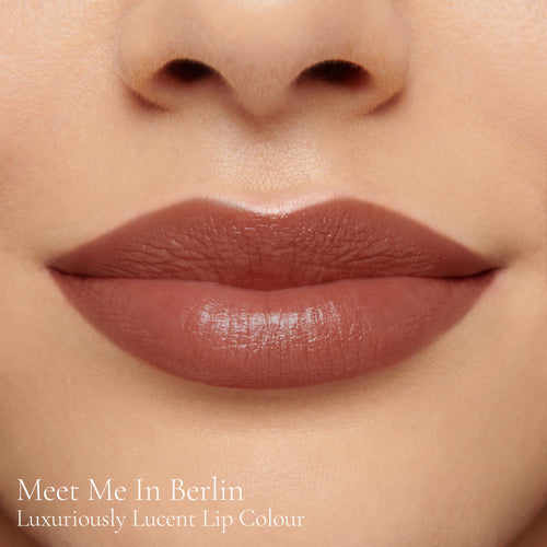 Image showing Meet Me In Berlin (Luxuriously Lucent Lip Colour) on model