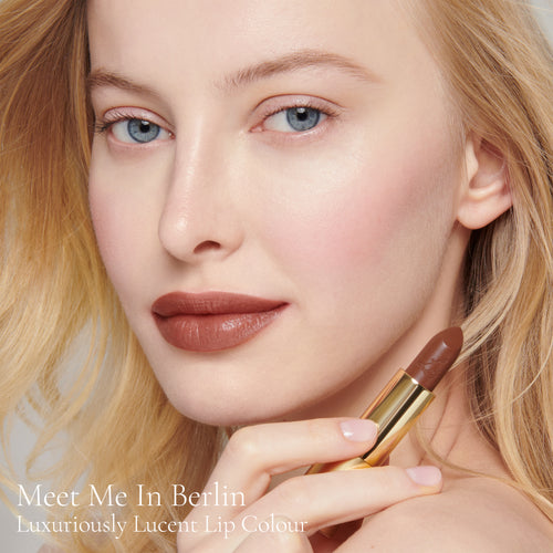 Image showing Meet Me In Berlin (Luxuriously Lucent Lip Colour) on model