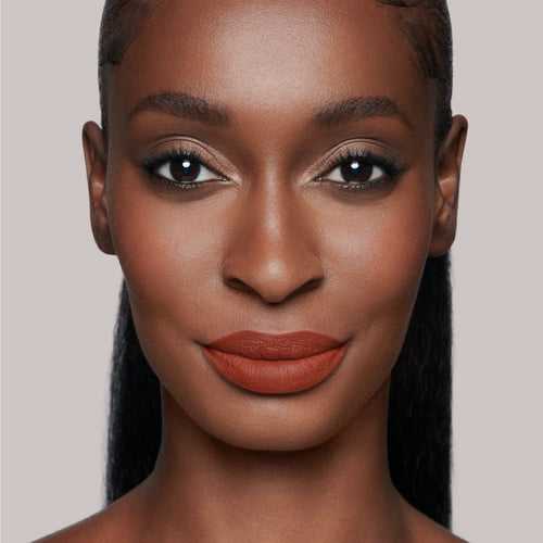 Image showing Velvet Cinnabar (True Velvet Lip Colour) on model