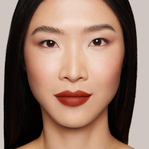 Image showing Velvet Cinnabar (True Velvet Lip Colour) on model