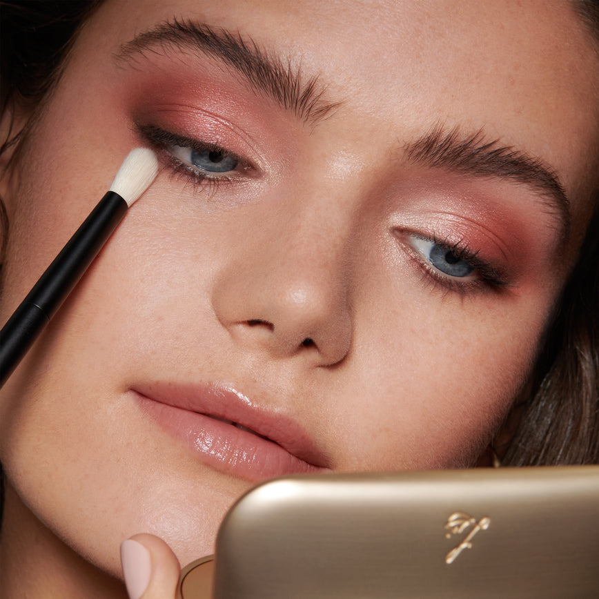 muse eyeshadow palette makeup for blue eyes and weddings